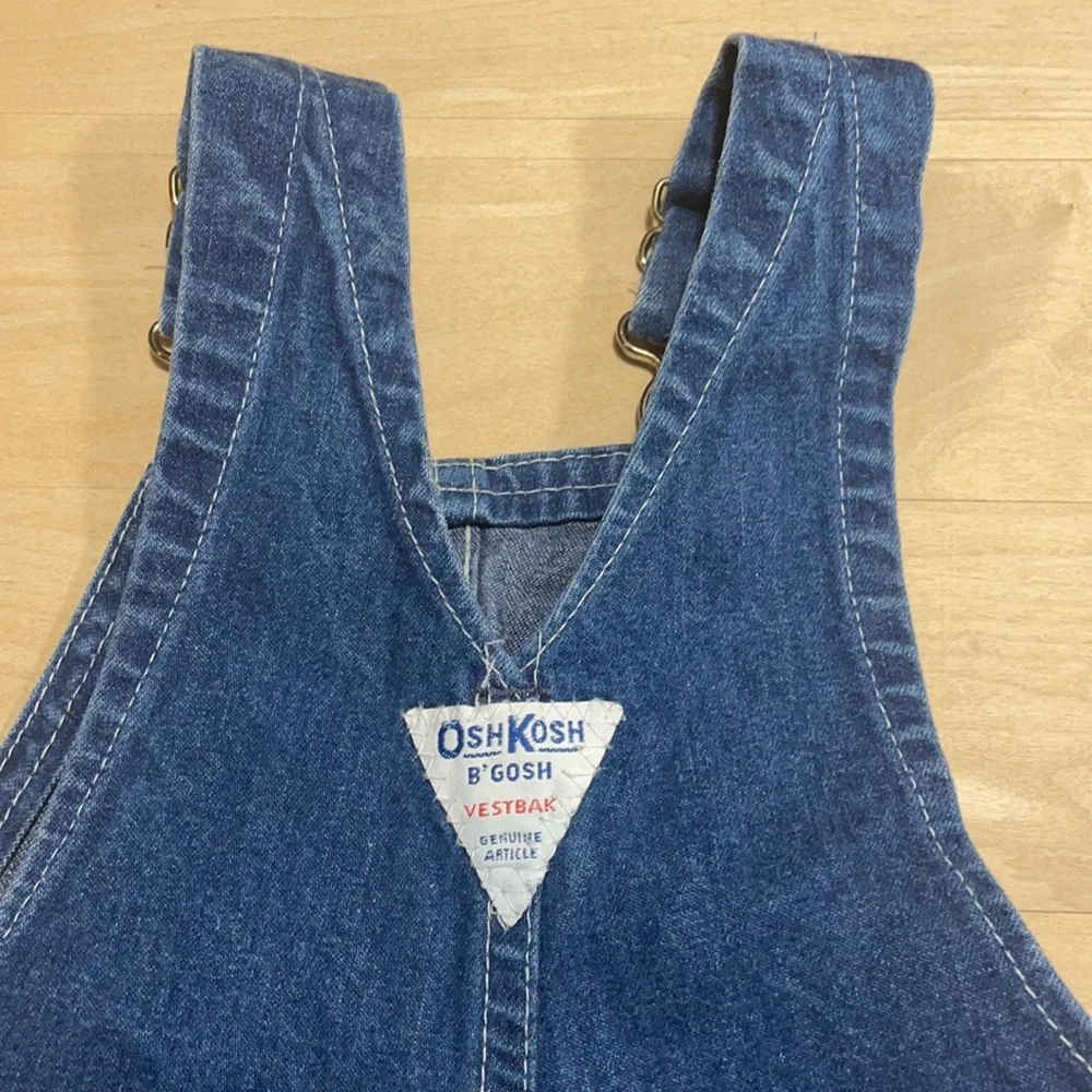 Vintage Oshkosh B’Gosh Vestbak Overalls Sz 4